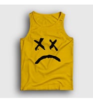 Presmono Unisex Sarı Sad Face Lil Peep Atlet 37930tt (Sarı)
