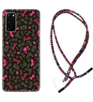 Samsung A02S A03S A10 A12 A13 A21S A22 Kılıf Boyun Asklı Rasta Silikon Barbie and Shoes 1413