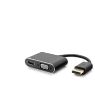 Dısplay To Hdmı + Vga F Çevirici 4K 1080P 22Cm HDX7822