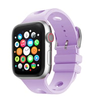 Apple Watch Ultra 49mm Delikli Tasarım Zore KRD-147 Silikon Kordon
