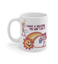 Humorous Cartoon Coffee Mug  - Komik Hediye Kupa  Ofis Arkadaşına Harika Hediye