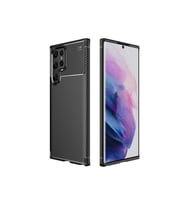 Samsung Galaxy S22 Ultra Uyumlu Kılıf Zore Negro Silikon Kapak (Siyah)