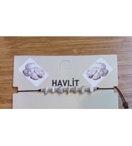 Doğal Taş Ayarlanabilir Havlit Taşı Bileklik
