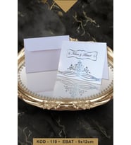 Mini Boy Düğün Nişan Nikah Kına Davetiyesi 110 Baskı Dahil