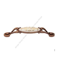 Narin Porselen Bakır Çekmece Kapak Kulpu (2 Adet) 128MM