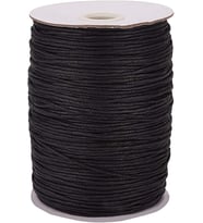 Mumlu Ip Bileklik-kolye Ipi Siyah 1.5  Mm 1000 Metre