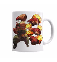 Ralf The King of Fighters Kupa Bardak Porselen