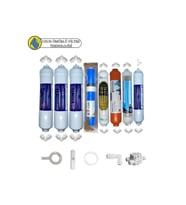 Swun chyan Kapalı kasa su arıtma Sertifikalı 8li B12alkali+detox+Vontron Helixfil Yüksek Tds mebran