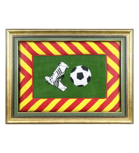 e38 EL İŞÇİLİĞİ KAYSERİSPOR FUTBOL TOPU TABLO 79*53 cm - 5858