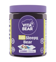 VitaBear Kids Sleepy Bear Çocuk Uyku Düzenleyici Safran Gummy Vitamin