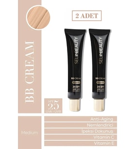 Selin Beauty BB Cream Medium 2 li Set