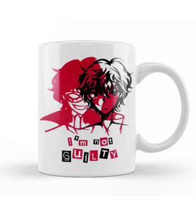 Persona 5 I'm Not Guilty Kupa Bardak Porselen