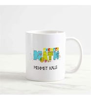 Matematik Mühendisi Kupa Bardak (2. Tasarım) (Beyaz)