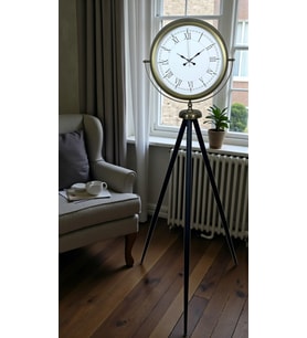 Prestij Vintage Tripod Ayaklı Saat (Standart)