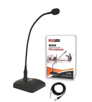Lastvoice L-380 Profesyonel Masa Mikrofon ( Işıklı Kürsü Mikrofon ) (Siyah)