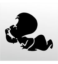 Folyo Sticker Casper 20cm uzunluk (Karışık)