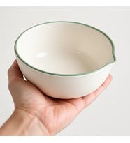 Seramik Matcha Kasesi (Parlak Beyaz)