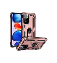 Xiaomi Redmi Note 11 Pro Plus 5g Kılıf Sofya Yüzüklü Silikon Kapak - Rose