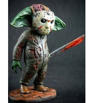 Grogu Bebek Yoda X Jason Karışık 15 cm Heykel