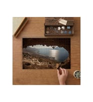 Kalymnos Adası - Tırmanış Tasarımı 240 parça Ahşap Puzzle Ahşap Kutuda MP08093