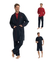 U.S. Polo Assn. Erkek Çeyizlik 5'li Pijama Takım (Lacivert)