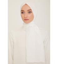 Belli Fresh Berlin Şal 2 Beyaz Tek Renk 49966