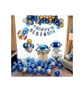 Uzay Temalı Balon Set