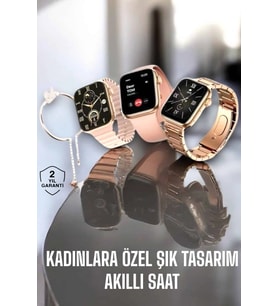 Akıllı Saat Kadınlara Uyku Takibi Yapabilen Bileklik Hediyeli