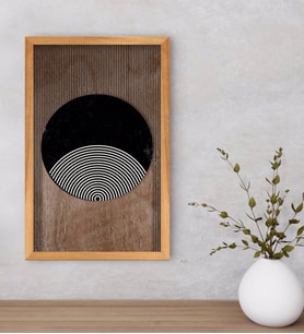 BK Home Modern Art Dekoratif Retro Ahşap Tablo-1
