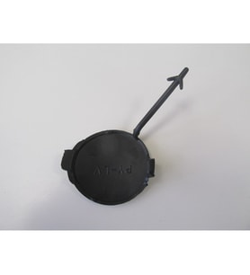 PEUGEOT 207- 06/09; ÖN TAMPON ÇEKİ DEMİRİ KAPAĞI SİYAH 1521-2065 7414.PY