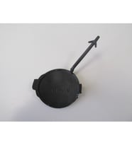 PEUGEOT 207- 06/09; ÖN TAMPON ÇEKİ DEMİRİ KAPAĞI SİYAH 1521-2065 7414.PY
