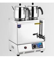 Remta EP05 40 Model Çift Demlikli Elektrikli Pleytsiz Çay Ocağı - Kahveci Takımı 28 lt 2000 W
