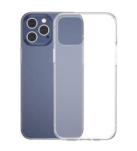 Baseus Simple Case İPhone 12 Pro 6.1 İnce Şeffaf Silikon Kılıf-(5775) - 1OL5564-1066