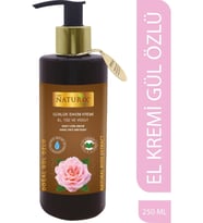 Gül Kremi Cilt Canlandırıcı Parlak Görünüm Veren El Yüz Vücut Kremi  250ml