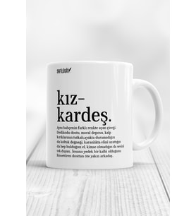 Kız Kardeş 3 Kupa Bardak