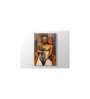 Pablo Picasso - Woman With A Fan Tablo - 106100 - 40x30 Cm
