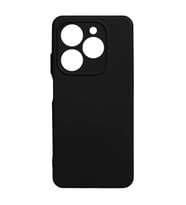 Tecno Spark 20C Kılıf Slim Soft Silikon Siyah