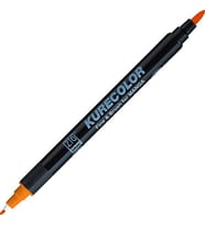 Zig Kurecolor Fine & Brush for MANGA Marker Çizim Kalemi 407 Orange 
