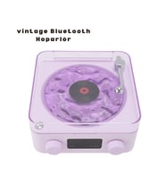 Retro Bluetooth Hoparlör MOR