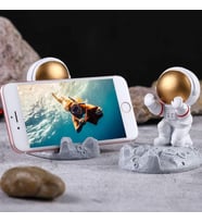Dekoratif Astronot Telefon Tutacağı