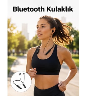 Northcity Bluetooth 5.1 Kablosuz Kulaklık – 10 Metre Mesafede Net Ses ve Uzun Pil