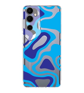 PrintiFy Tecno Pova Neo 2 Uyumlu Kamera Korumalı Renkli Desen Tasarımlı Şeffaf Silikon Kılıf