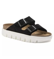 Birkenstock Arizona Chunky VL Siyah Çift Tokalı Kadın Terlik 1023717 v