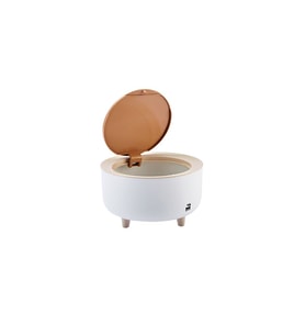 Soft Çöp Kutusu 2 Litre (Krem)