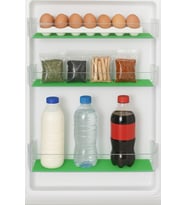Buzdolabı Kapak İçi Nem ve Rutubet Önleyici Mat 10x30 cm Kesilebilir Raf Koruyucu 6 lı set