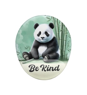 Oturan Sevimli Panda Bilek Bilek Destekli Kaymaz Buruşmaz Kırılmaz Mouse Pad