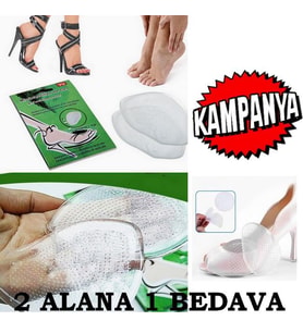 Topuklu Ayakkabı Kayma Önleyici Kaymaz Tabanlık Şeffaf 2 Adet Alana 1 Adet Bedava Kaymaz Tabanlık