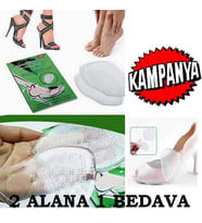 Topuklu Ayakkabı Kayma Önleyici Kaymaz Tabanlık Şeffaf 2 Adet Alana 1 Adet Bedava Kaymaz Tabanlık