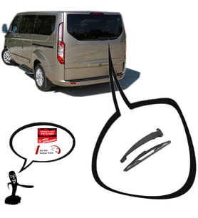 Ford Tourneo Transit Custom Arka Silecek Kolu ve  Süpürgesi