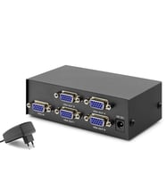 Vga Splitter 1 In 4 Out 200 Mhz - Siyah HDX1278